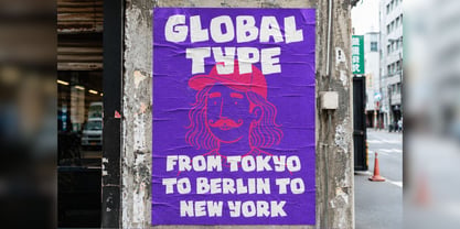 Goofy Thick Font Poster 5