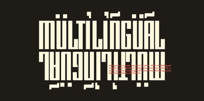 Overtall Font Poster 4