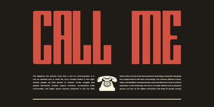 Overtall Font Poster 3