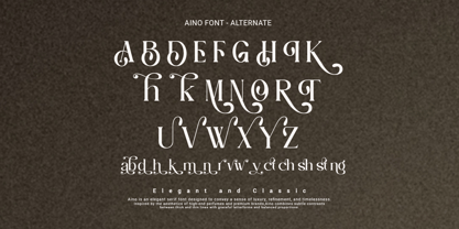 Aino Font Poster 5