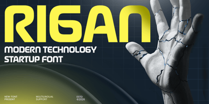 Rigan Font Poster 1