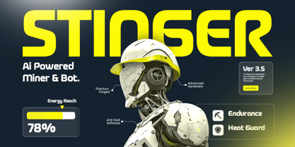 Rigan Font Poster 7