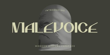Malevoice Font Poster 1