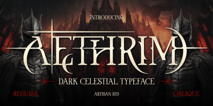 Aethrim Font Poster 1