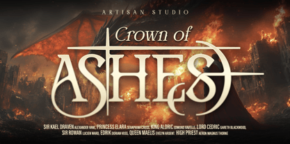 Aethrim Font Poster 3