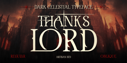 Aethrim Font Poster 12
