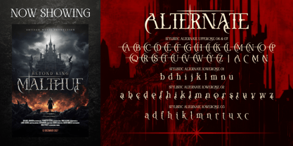 Aethrim Font Poster 8