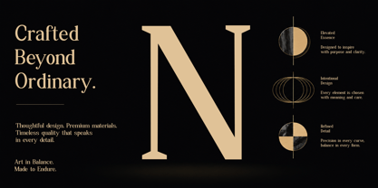Ninoside Font Poster 5
