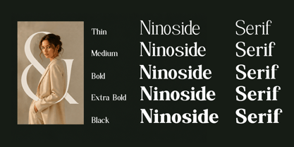 Ninoside Font Poster 6