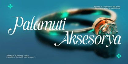 Pulseras Font Poster 2