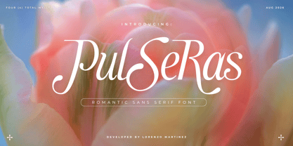 Pulseras Font Poster 1
