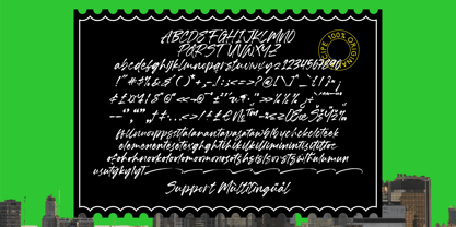 Lush Windson Font Poster 10