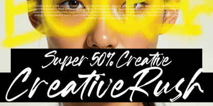 Lush Windson Font Poster 2