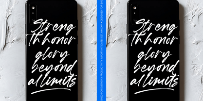 Lush Windson Font Poster 9