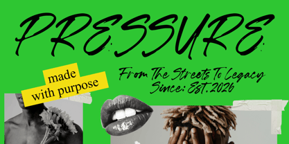 Lush Windson Font Poster 3