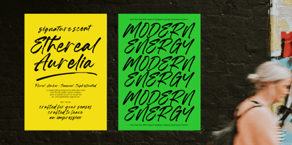 Lush Windson Font Poster 6