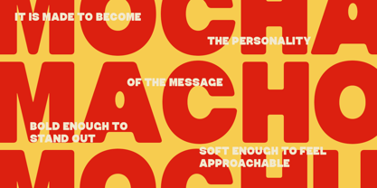 Mallo Bold Font Poster 2