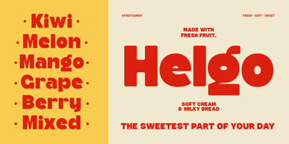 Mallo Bold Font Poster 3