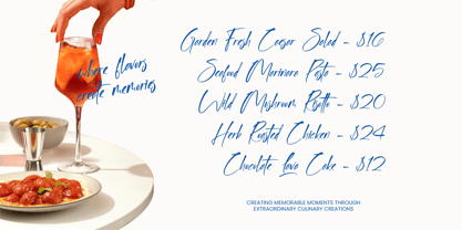 Ballersin Chyntia Font Poster 9