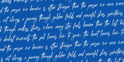 Ballersin Chyntia Font Poster 8