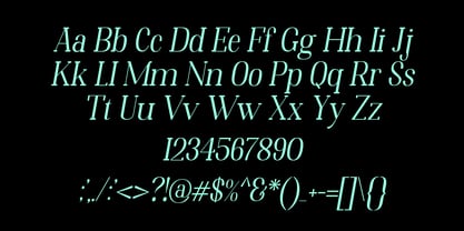 Hasfejan Font Poster 5