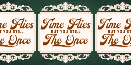 Gold Chamber Font Poster 7