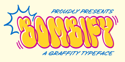 Bombify Font Poster 1