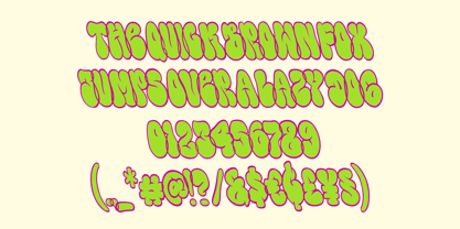 Bombify Font Poster 3