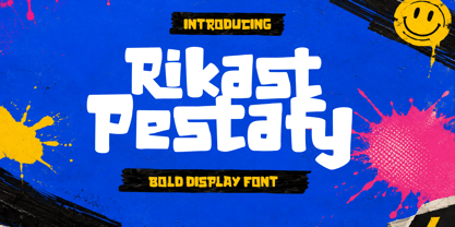 Rikast Pestafy Font Poster 1
