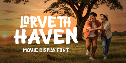 Lorveth Haven Font Poster 1