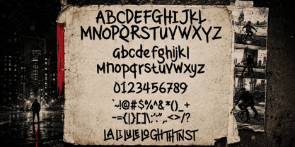 Lathorn Stalor Font Poster 12