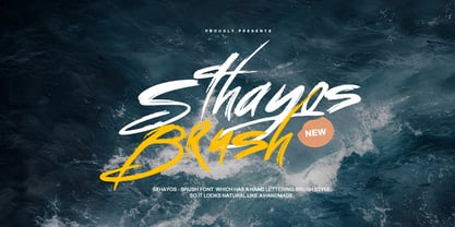 Sthayos Font Poster 1