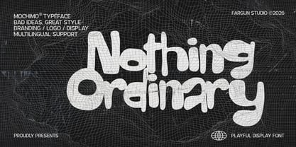 Mochimo Font Poster 5
