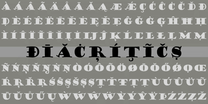 Goudy Stout CT Font Poster 6
