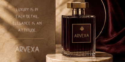 Arvexa Font Poster 4