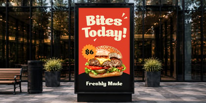 Bitebold Font Poster 8