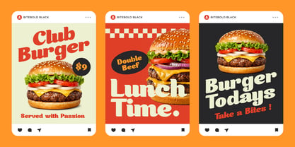 Bitebold Font Poster 6