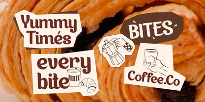 Bitebold Font Poster 3