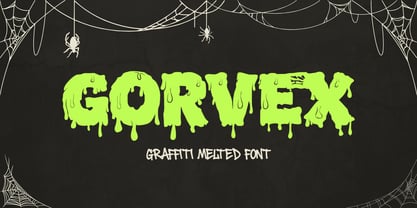Gorvex Font Poster 1