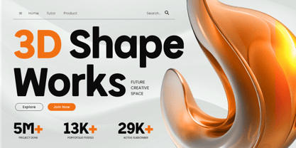 Siltron Font Poster 6