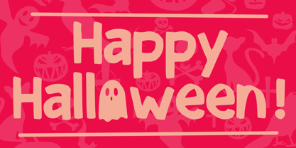 Spooky Friend Font Poster 5