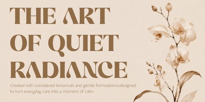 Mikamy Font Poster 8