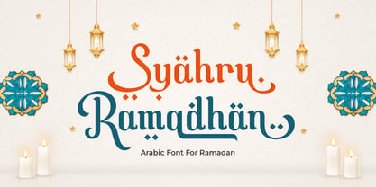 Syahru Ramadhan Font Poster 1