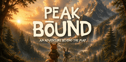 Tumble Trail Font Poster 6