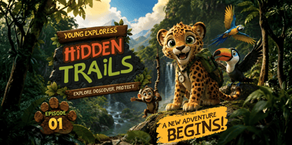 Tumble Trail Font Poster 10