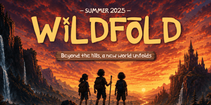 Tumble Trail Font Poster 4