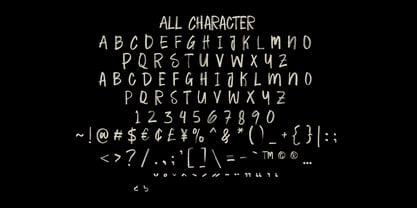 Real Flores Brush Font Poster 7