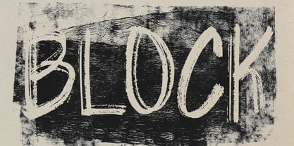 Real Flores Brush Font Poster 9