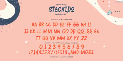 Stackido Font Poster 7