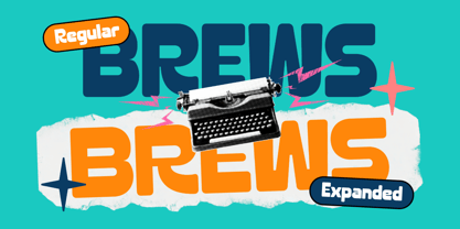 Westbrew Font Poster 8